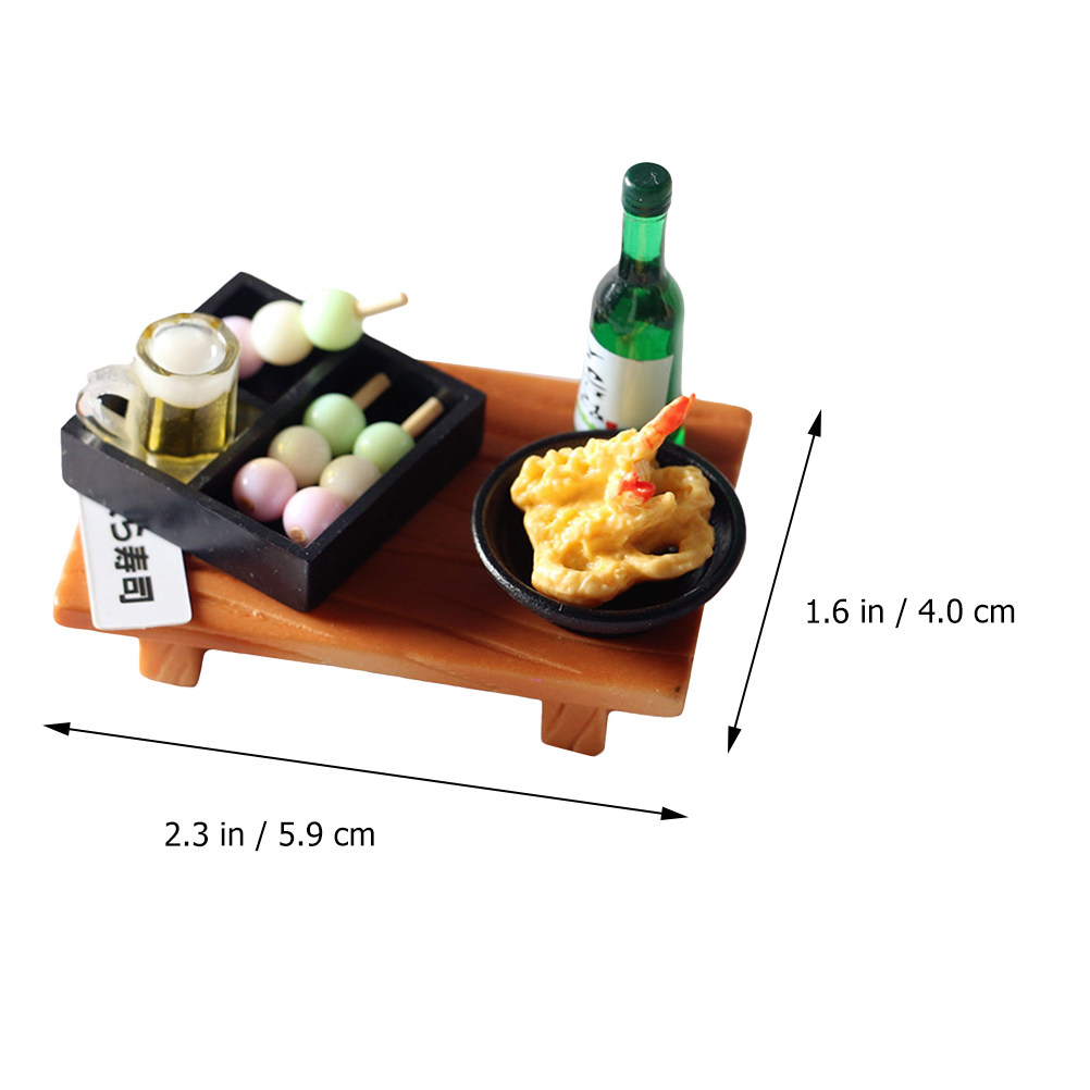 3-delige mini-sushi realistisc - Japanese Food Lifestyle recensie en prijs