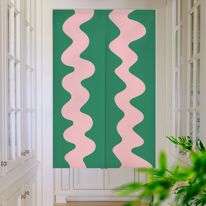 Contrasterende kleur golven kl - Noren Curtain Doorway recensie en prijs