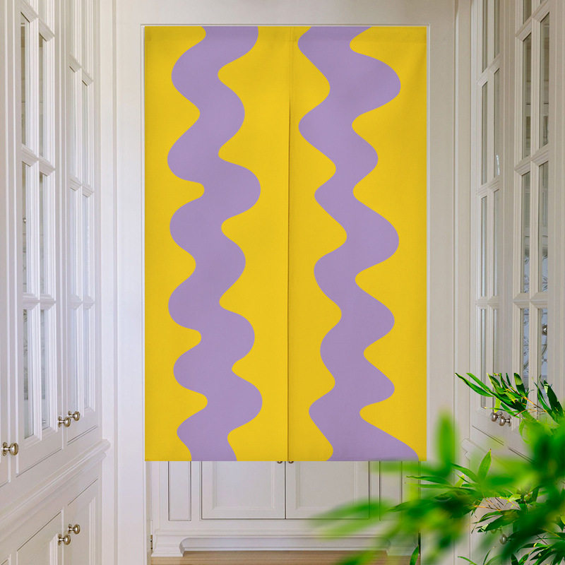 Contrasterende kleur golven kl - Noren Curtain Doorway recensie en prijs