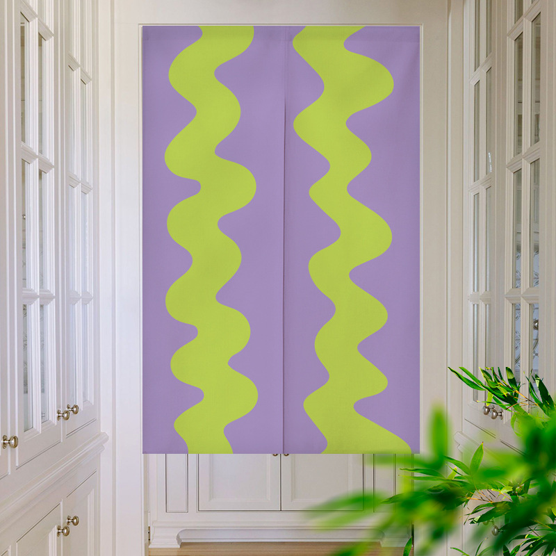 Contrasterende kleur golven kl - Noren Curtain Doorway recensie en prijs