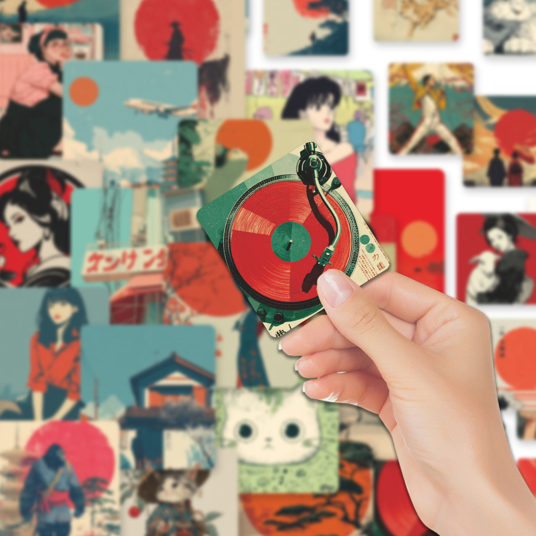 58 stuks Japanse vinylstickers - Japanese Culture Lifestyle recensie en prijs